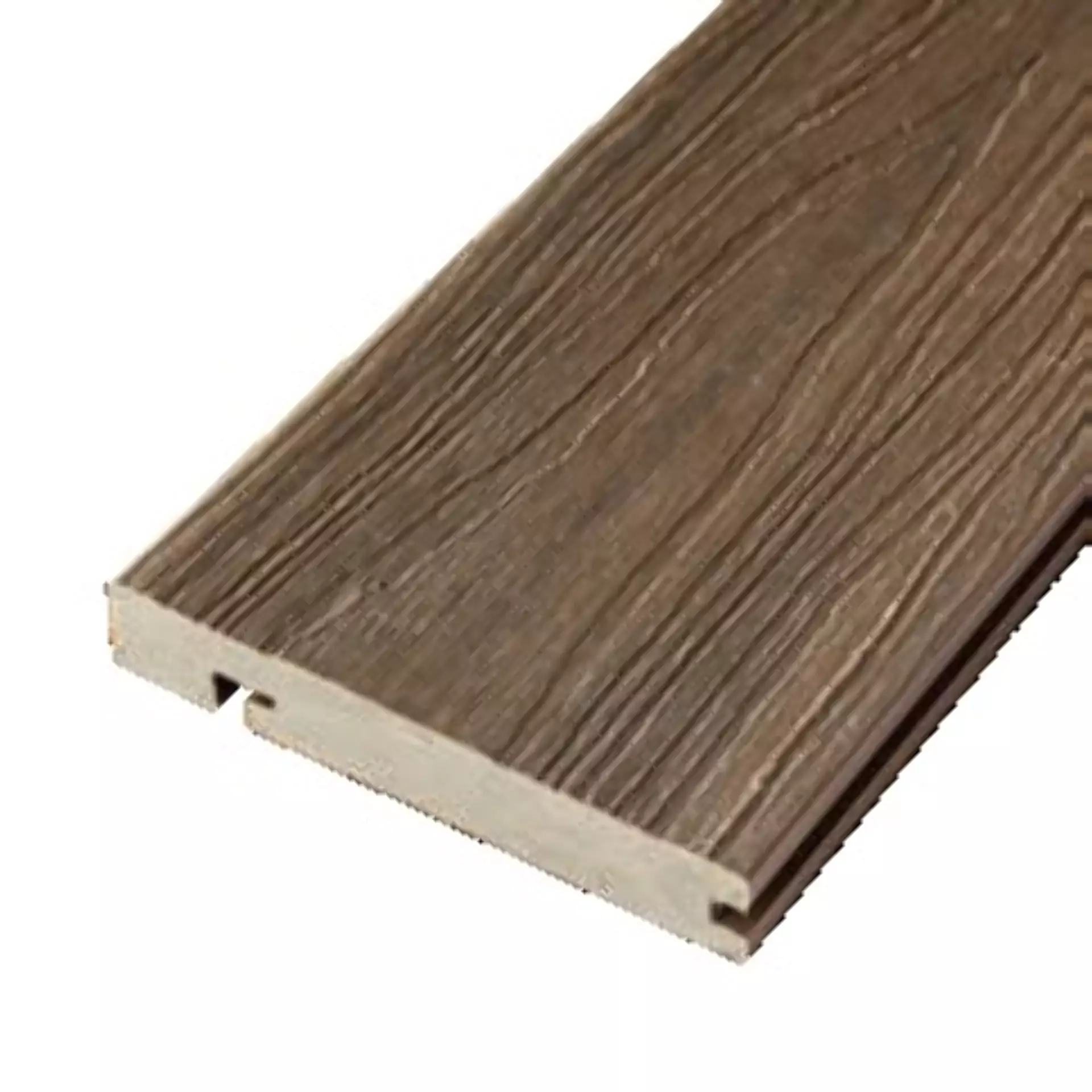 BGP – Aquawood Protecta WPC Wenge Liscio & Spazzolato Wenge WPC116C009W1 glatt gebuerstet 14x220cm Spezialteil 22mm